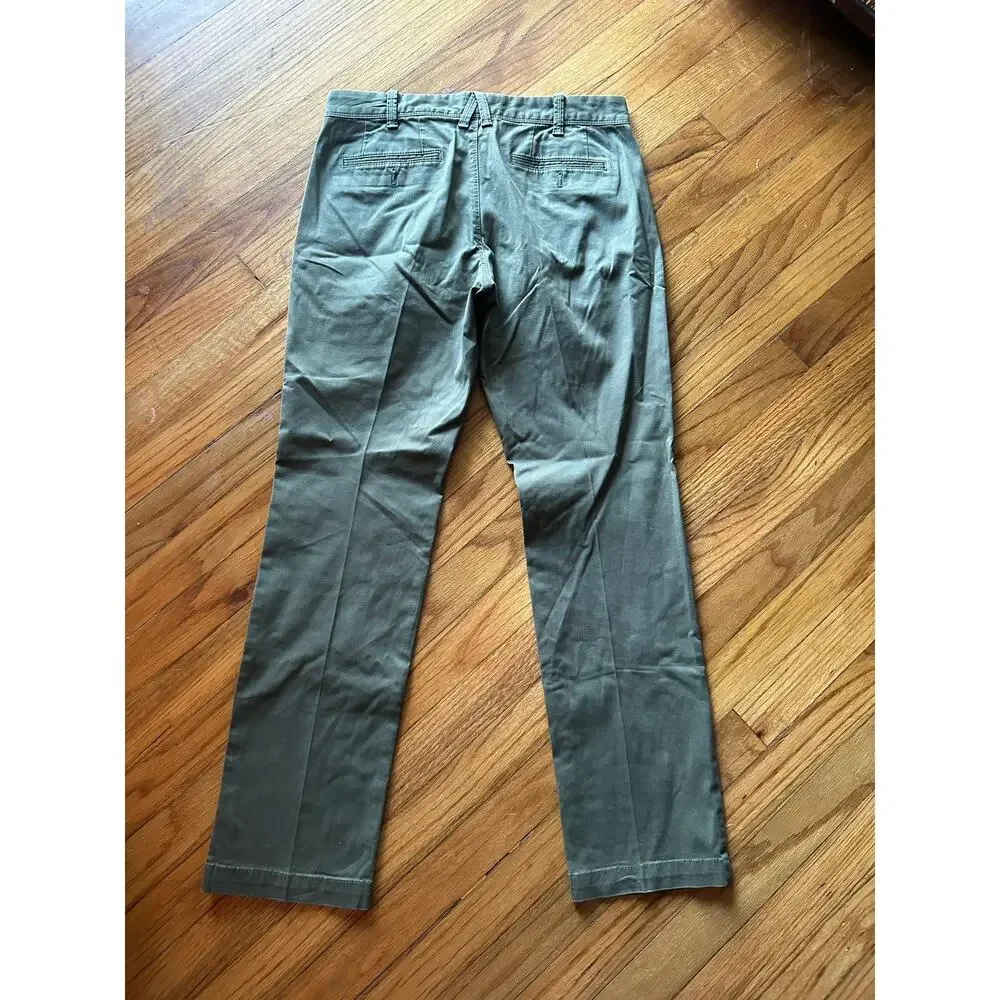Express Slim Fit Green Stretch Jeans Modern Denim Casual Men’s 29x30
